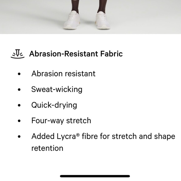 EUC Lululemon Power Thru High rise 25” tight size 4 - Picture 8 of 10